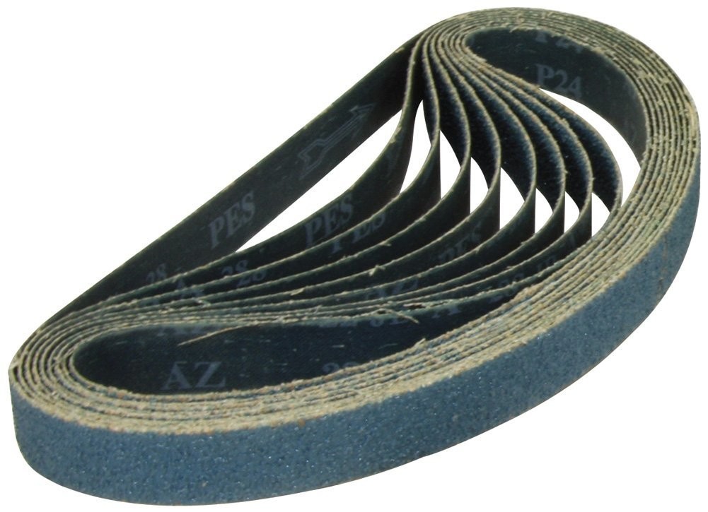 Zirconia Sanding Belts 1.5 x 30 inch Belt Grinder Metal Steel Sanding