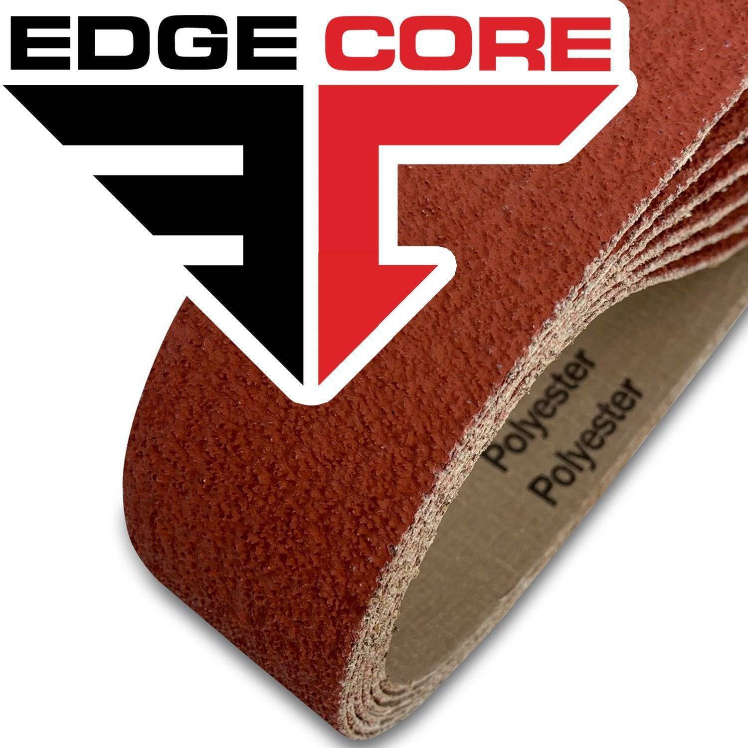 3 X 90 Inch EdgeCore Ceramic Sanding Belts, 4 Pack