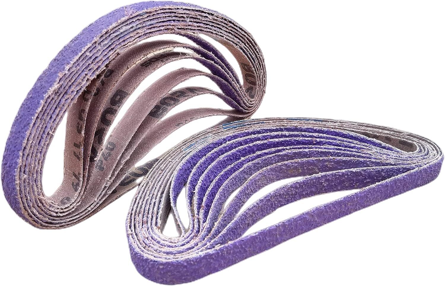 20x 1/2″ x 18″ File Sanding Belts 40-320 Grit Sander Belts for Metal Polishing