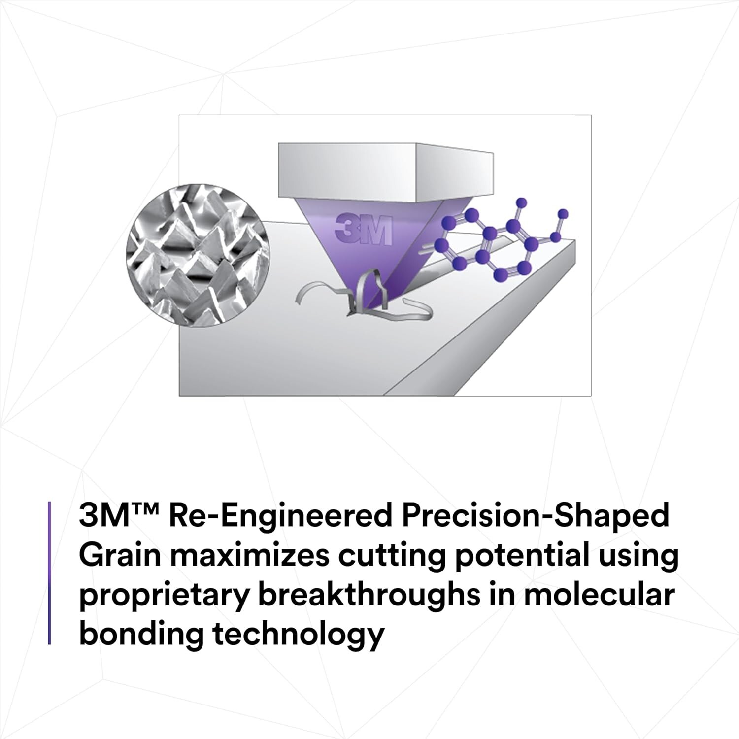 3M Cubitron 3 90009 Depressed Center Grinding Wheel 7″x1/4″x5/8-11, 36+ Grit