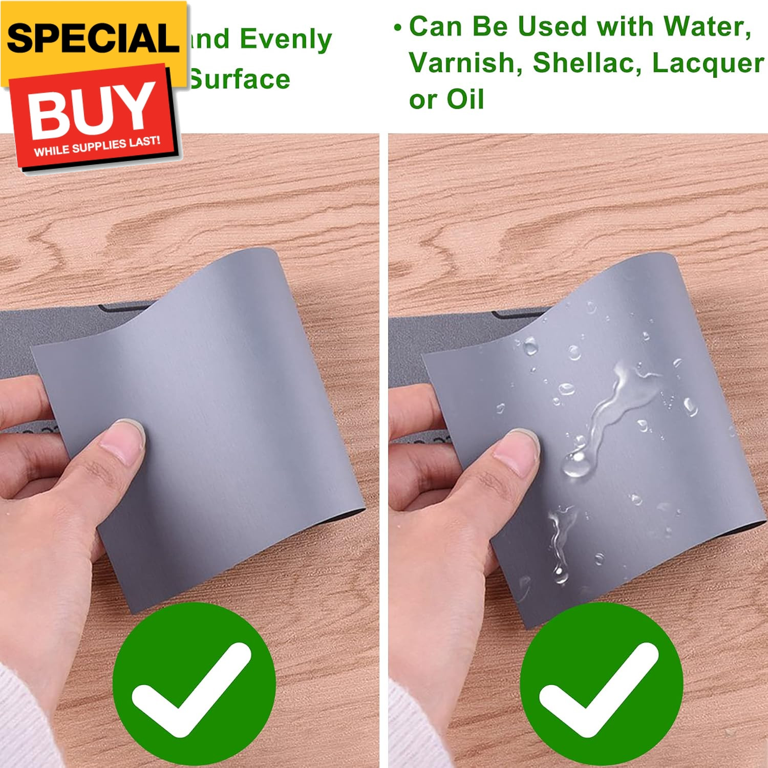 36 Pieces Wet and Dry Sandpaper 3000 5000 7000 10000 Grit Sanding Paper Assortme