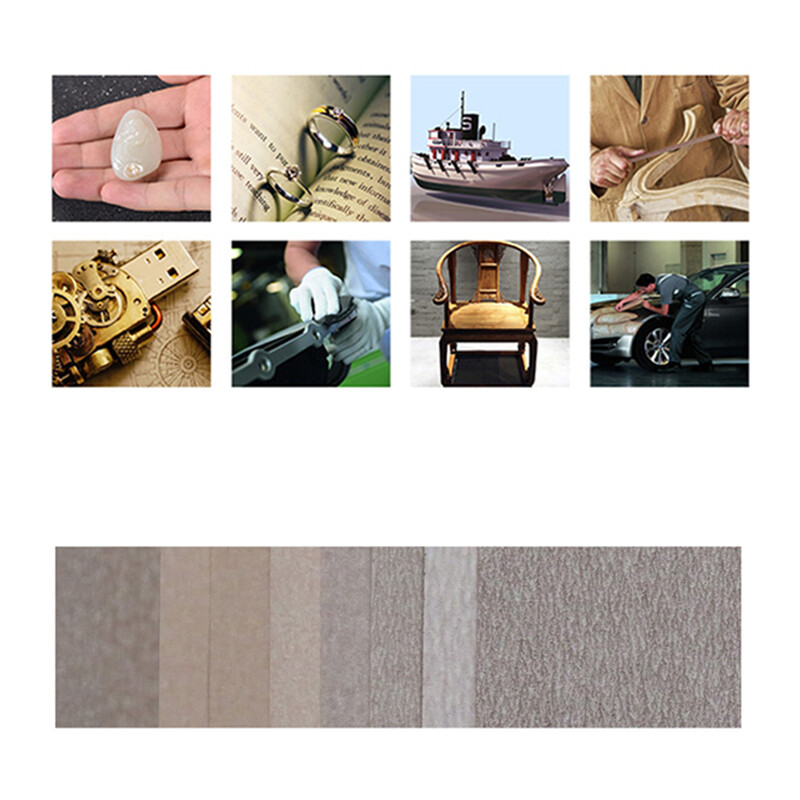 230x280mm Dry Sandpaper Sanding Sheets Furniture Paint Polishing 120-1000 Grit