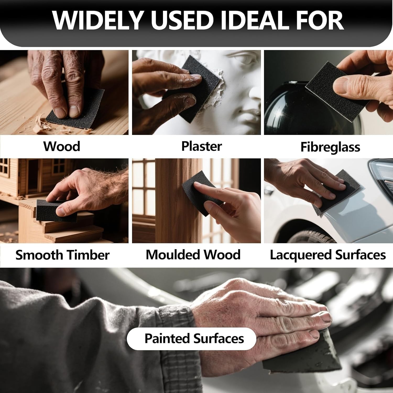 30 Sheet 600 Grit Wet Dry Sandpaper Sheets 9×3.6 Inch for Wood Metal Auto