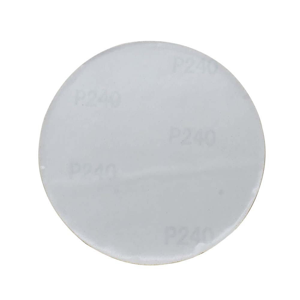 240 Grit 5″ Dia No-Hole PSA Sanding Paper 25PK (Ceramic Aluminum Oxide) SD509P