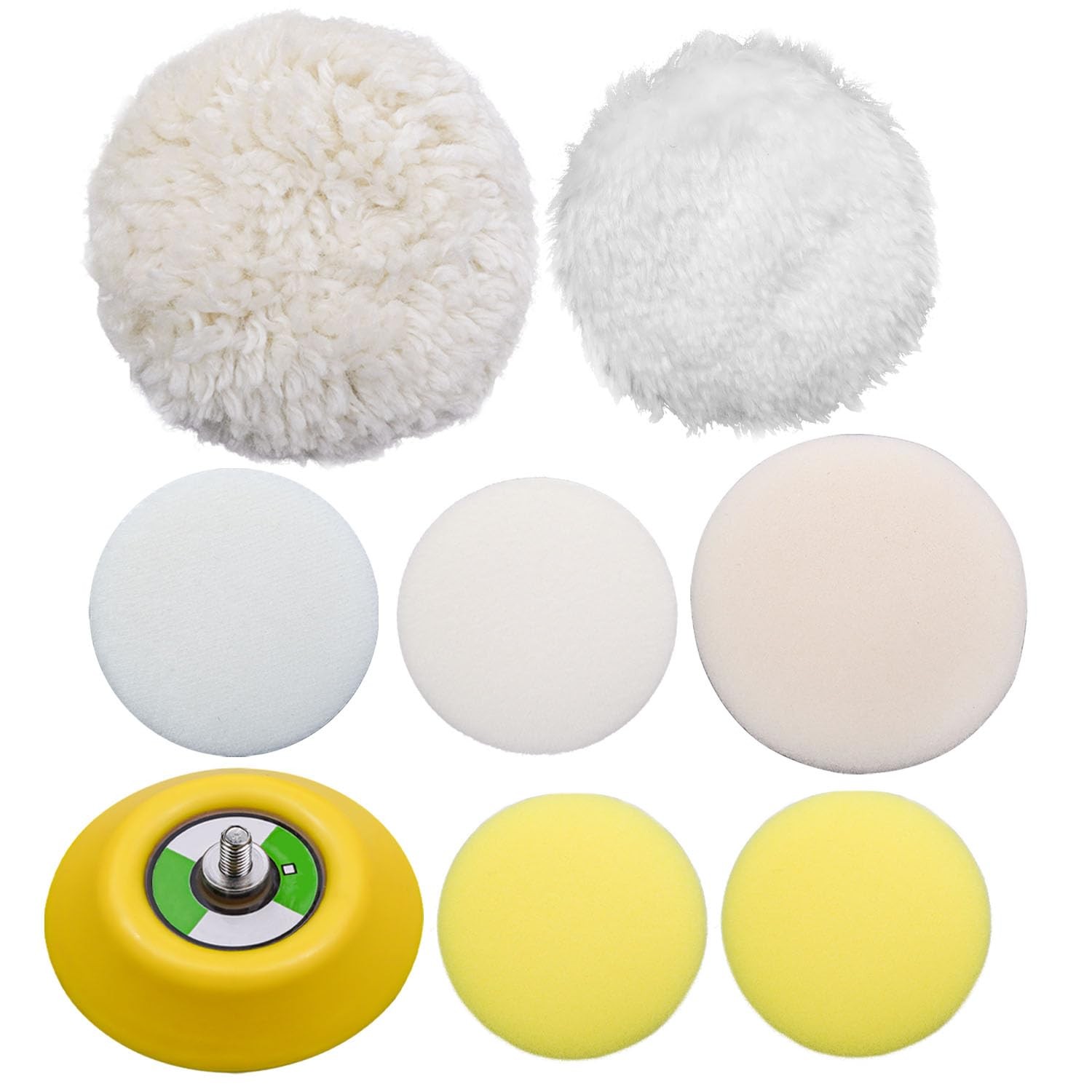 49-36-2438 Buffing Polishing Pads Kit Fit for Milwaukee Electric Tools M12…