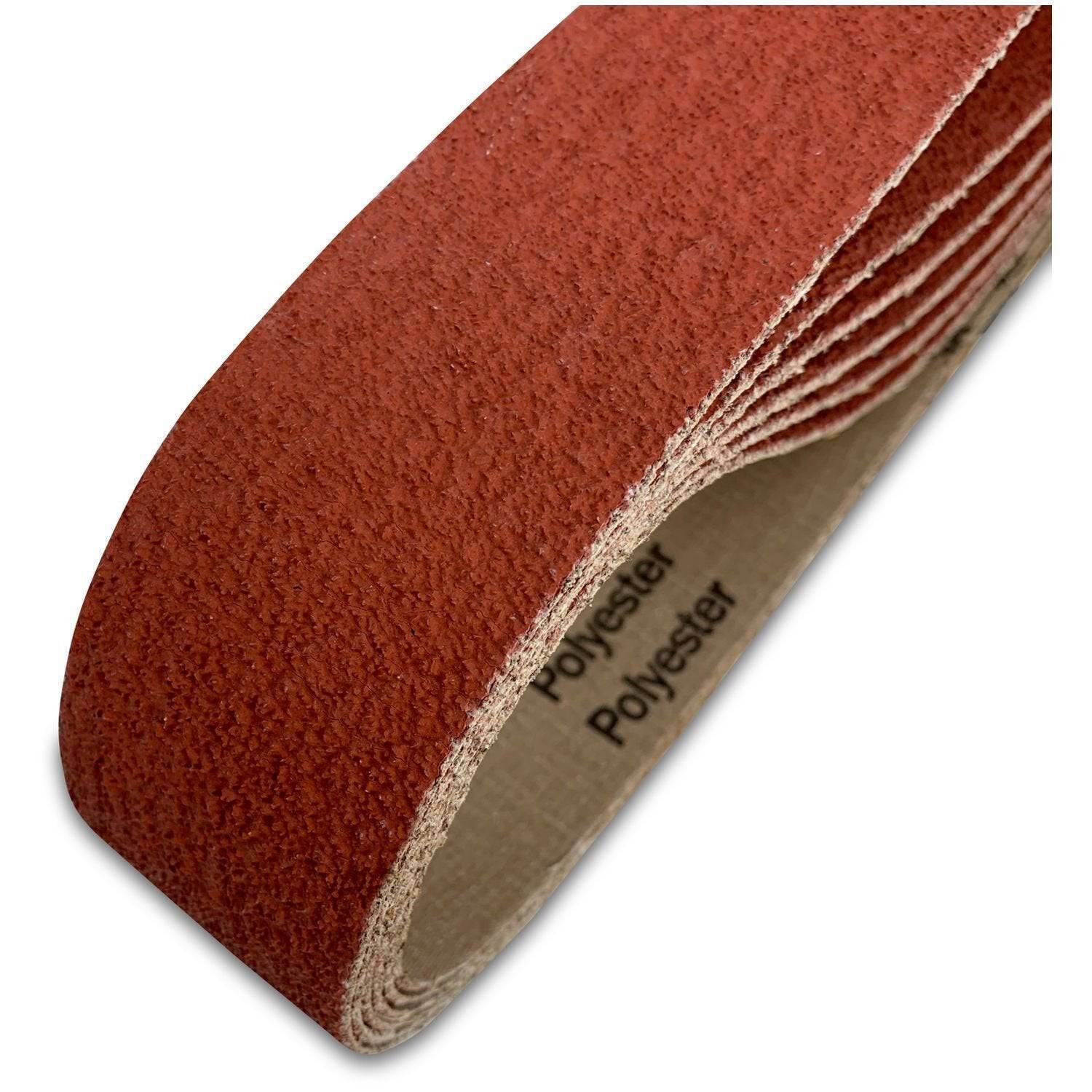 24-120 Grit Premium EdgeCore Metal Grinding Belt 2 x 42 Inch Ceramic Belt 6 Pack