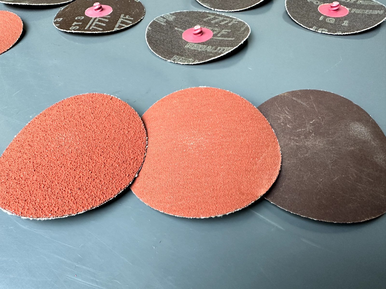 3M Roloc Fiber Discs, 4-inch, 15pcs