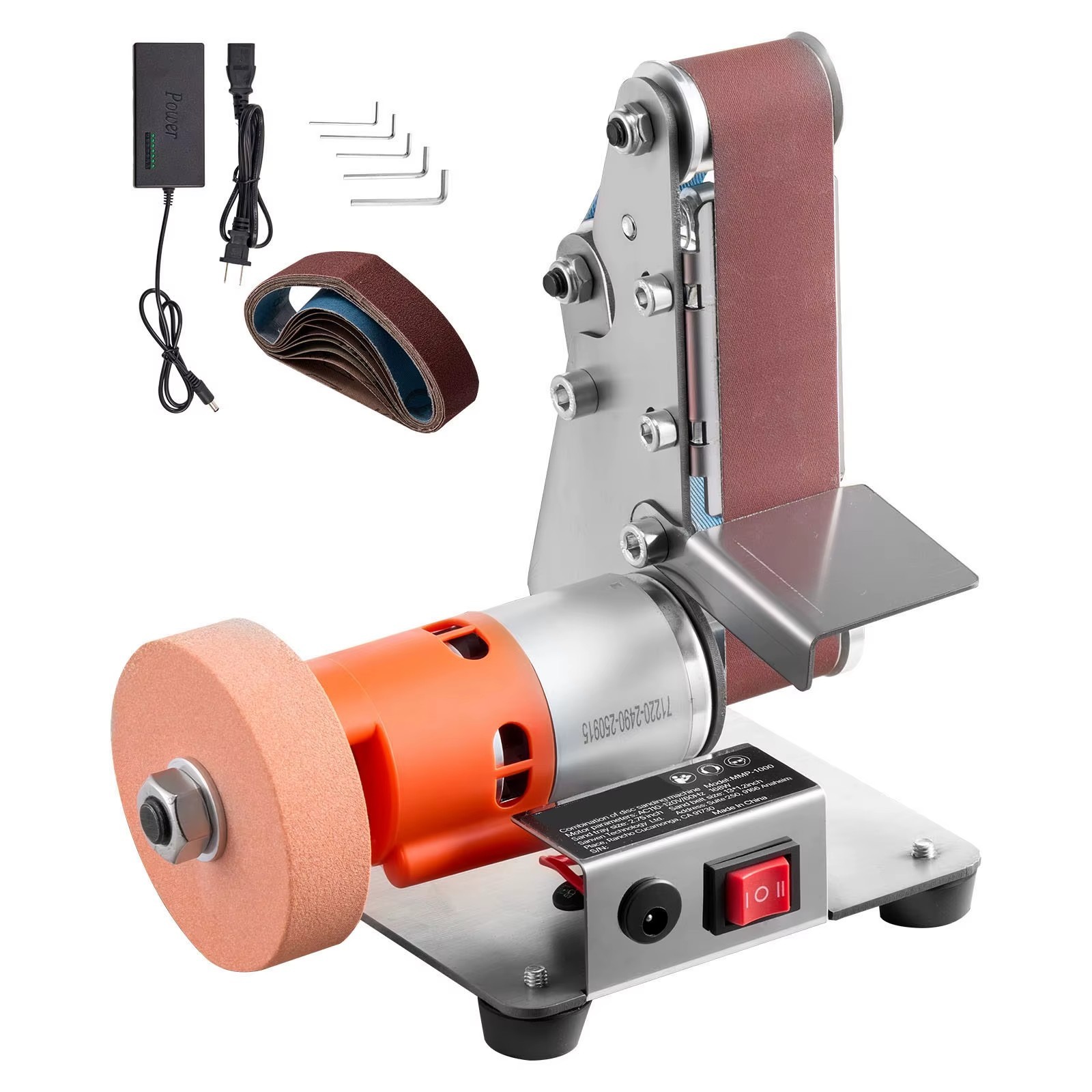 3-in-1 Mini Belt Sander 13 Inch Sanding Polishing Grinding Tool CE