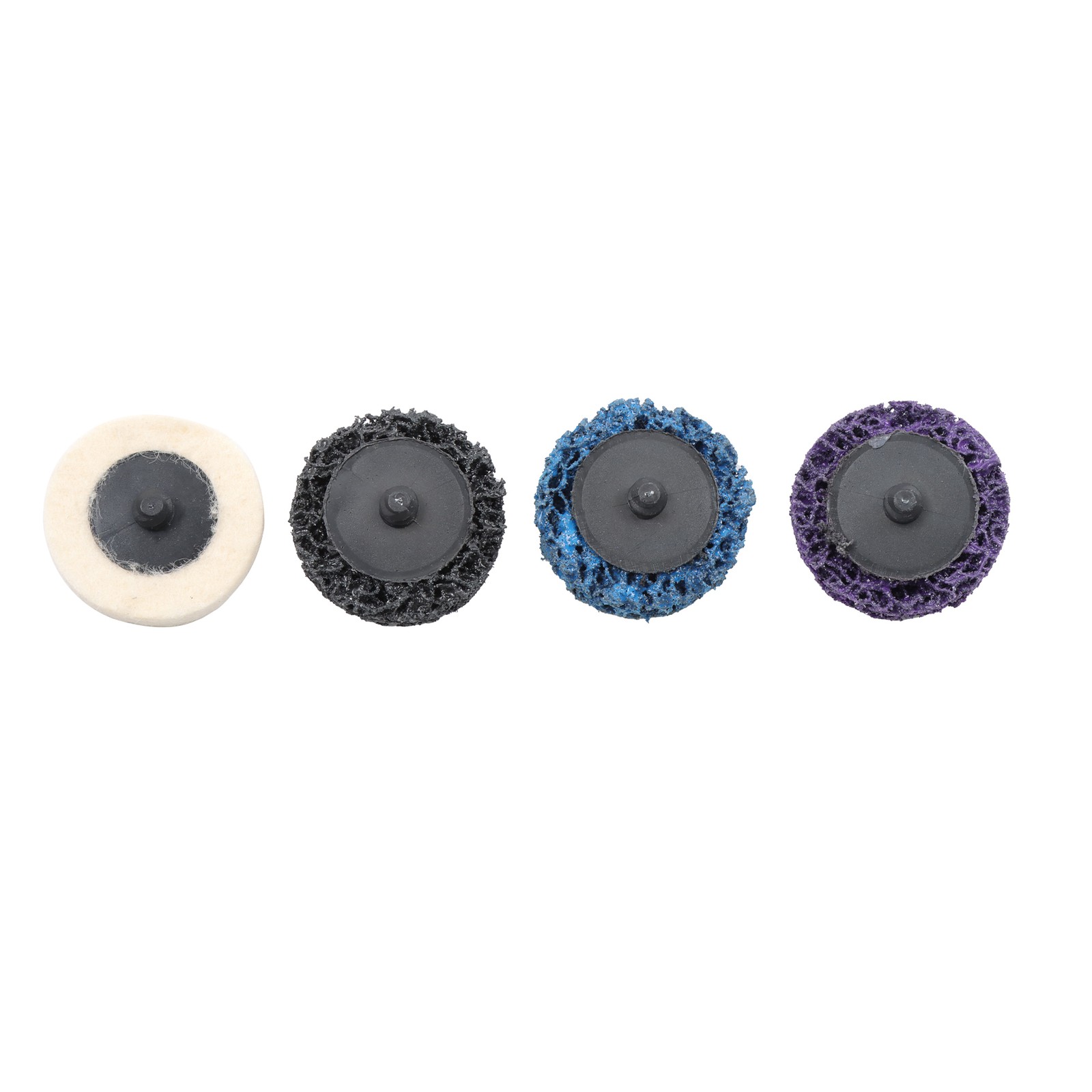 104Pcs 2″ Sanding Disc Set 40-240 Grit 1/4 Shank for Drill Die Grinder