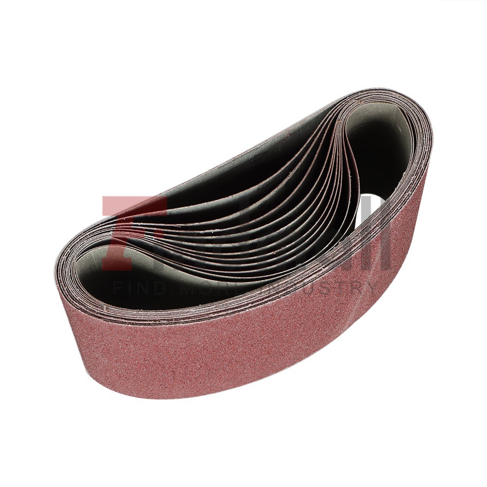 12PCS 4×24″ Sanding Belts 80 120 150 240 400 Grit Belt Sander Paper Sandpaper