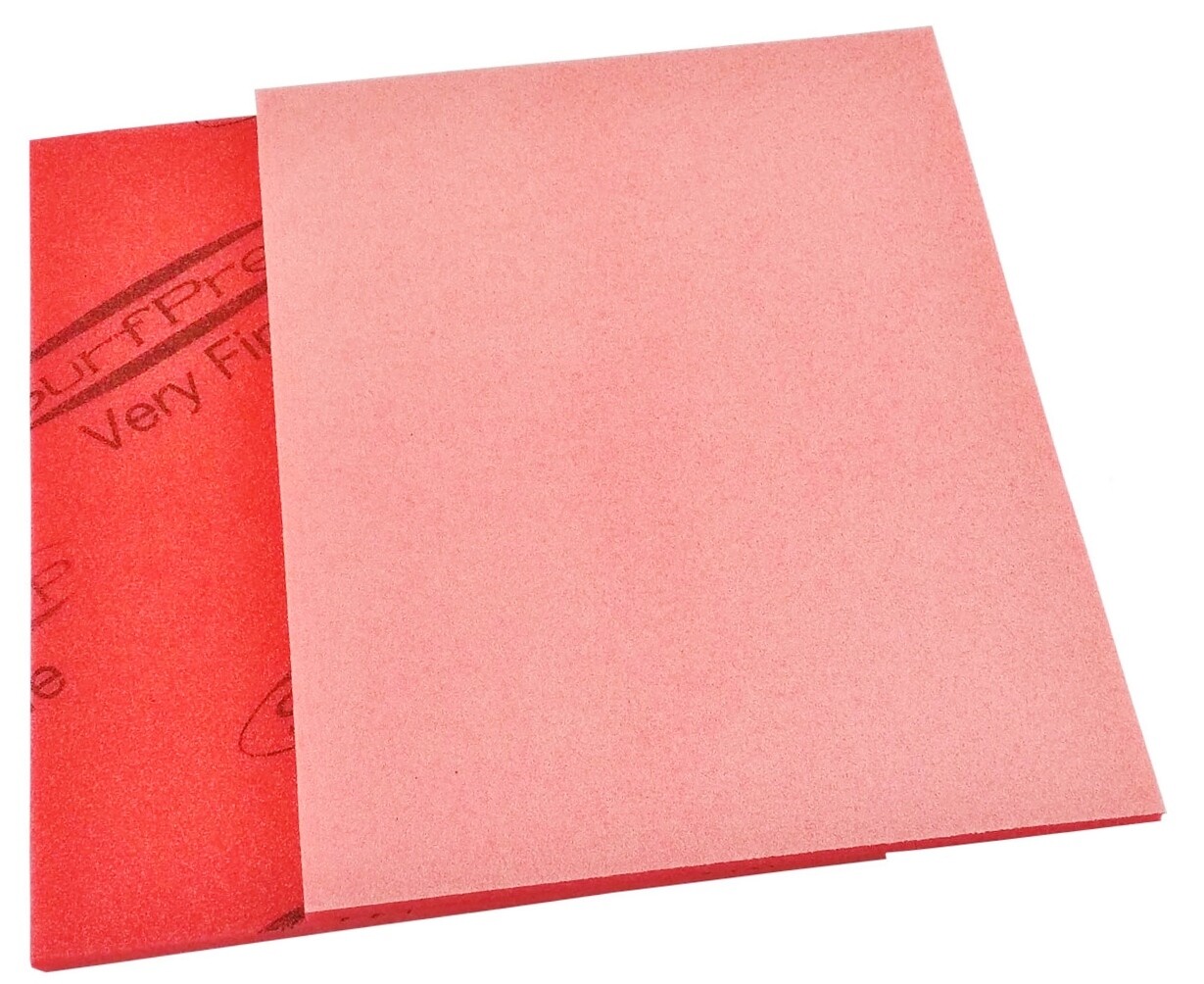 Sanding Sponge Foam Back Pads 5-1/2″ x 4-1/4″ Very Fine by STARCKE – Pack of 10
