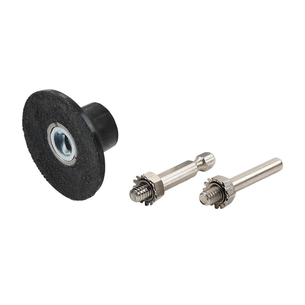 1″ 2″ 3″ Sanding Disc R Type Roll Lock Rotary Pad Holder 1/4″ Shank Die Grinder