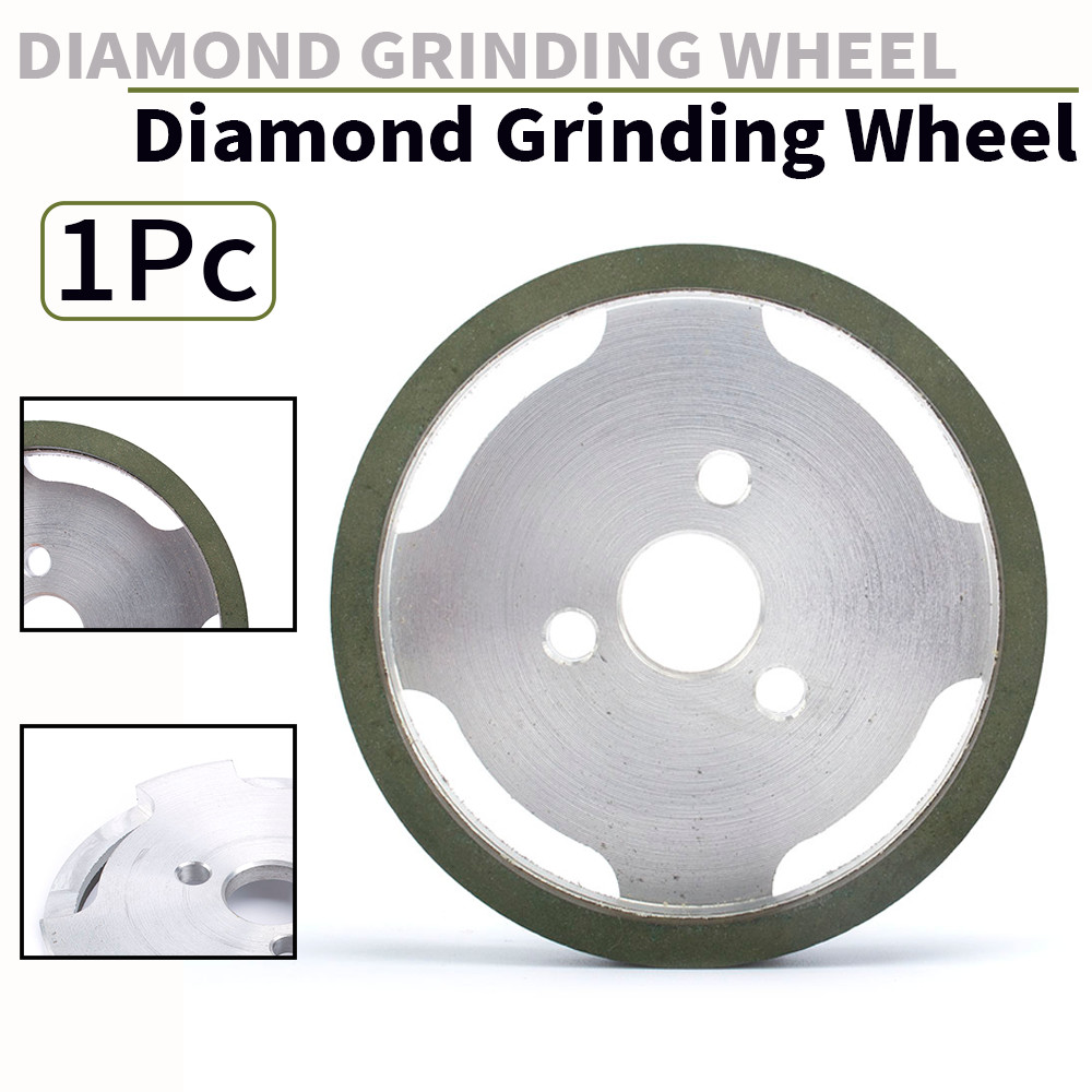 4” Diamond Grinding Wheel Cutting Disc For Tungsten Steel Milling Cutter Tool