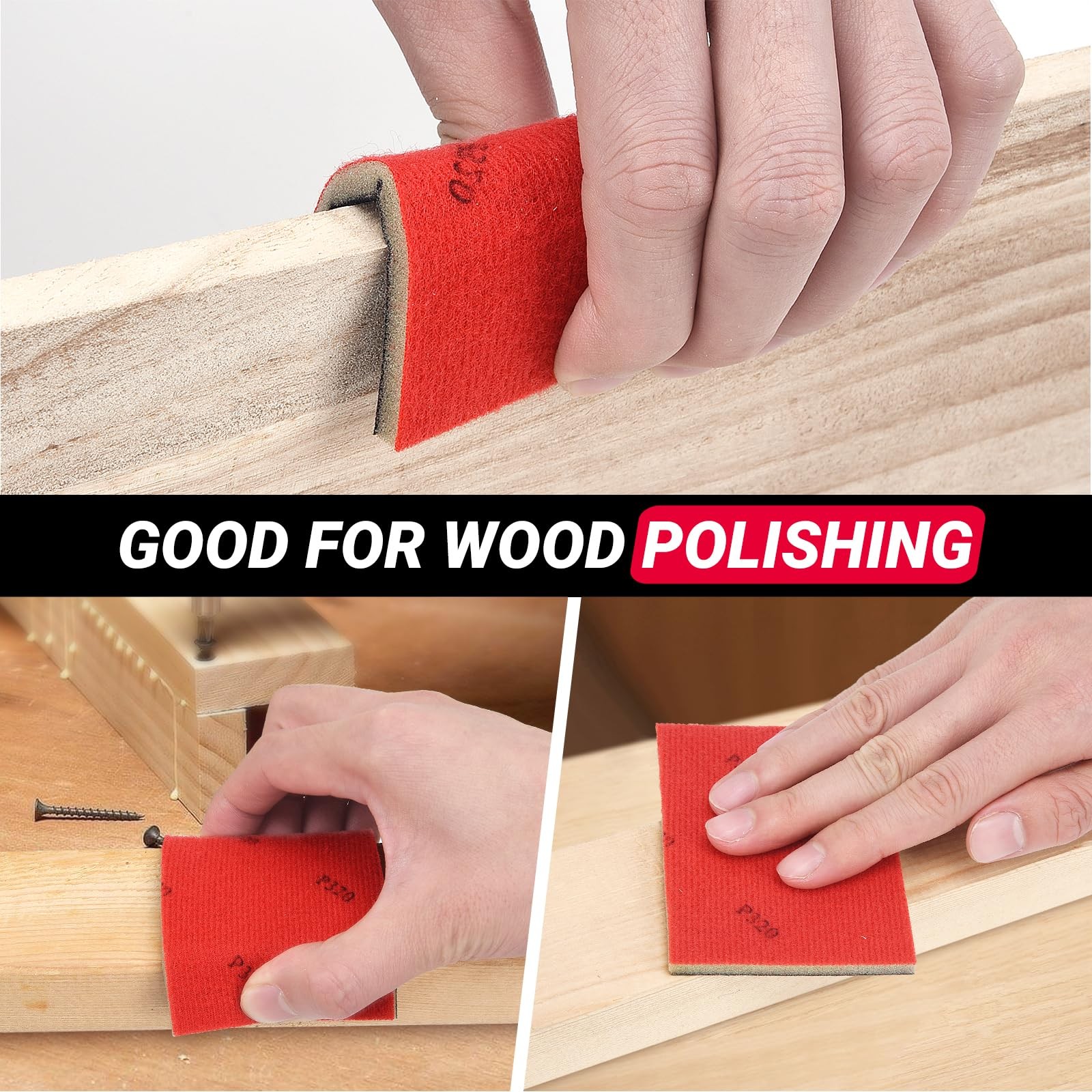 28 PCS Sanding Sponge Set 180-3000 Grit for Wood, Metal, Drywall, Furniture