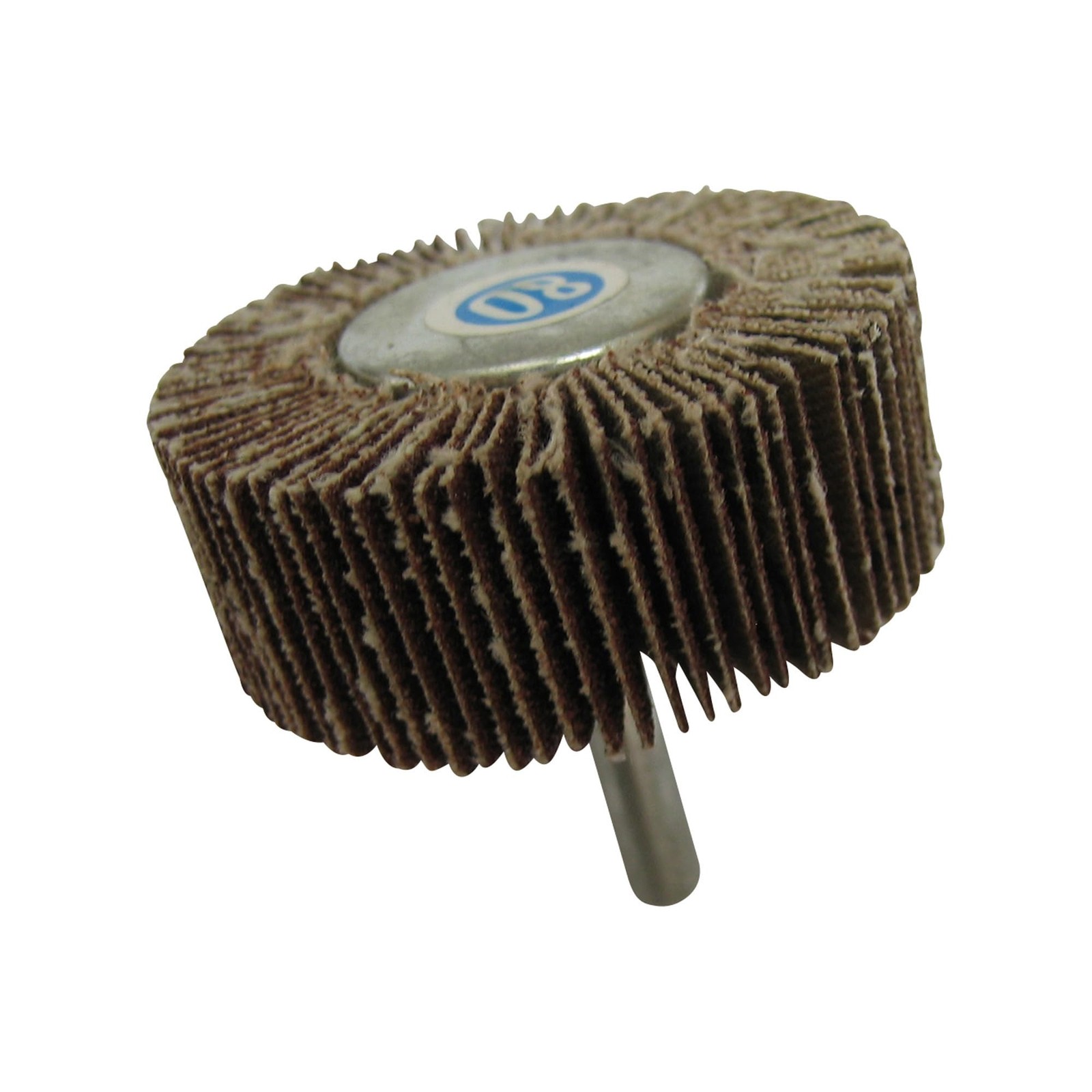 Klutch Flap Wheel, 1-1/2in. x 1in., 120 Grit, 1/4in. Hex Shank