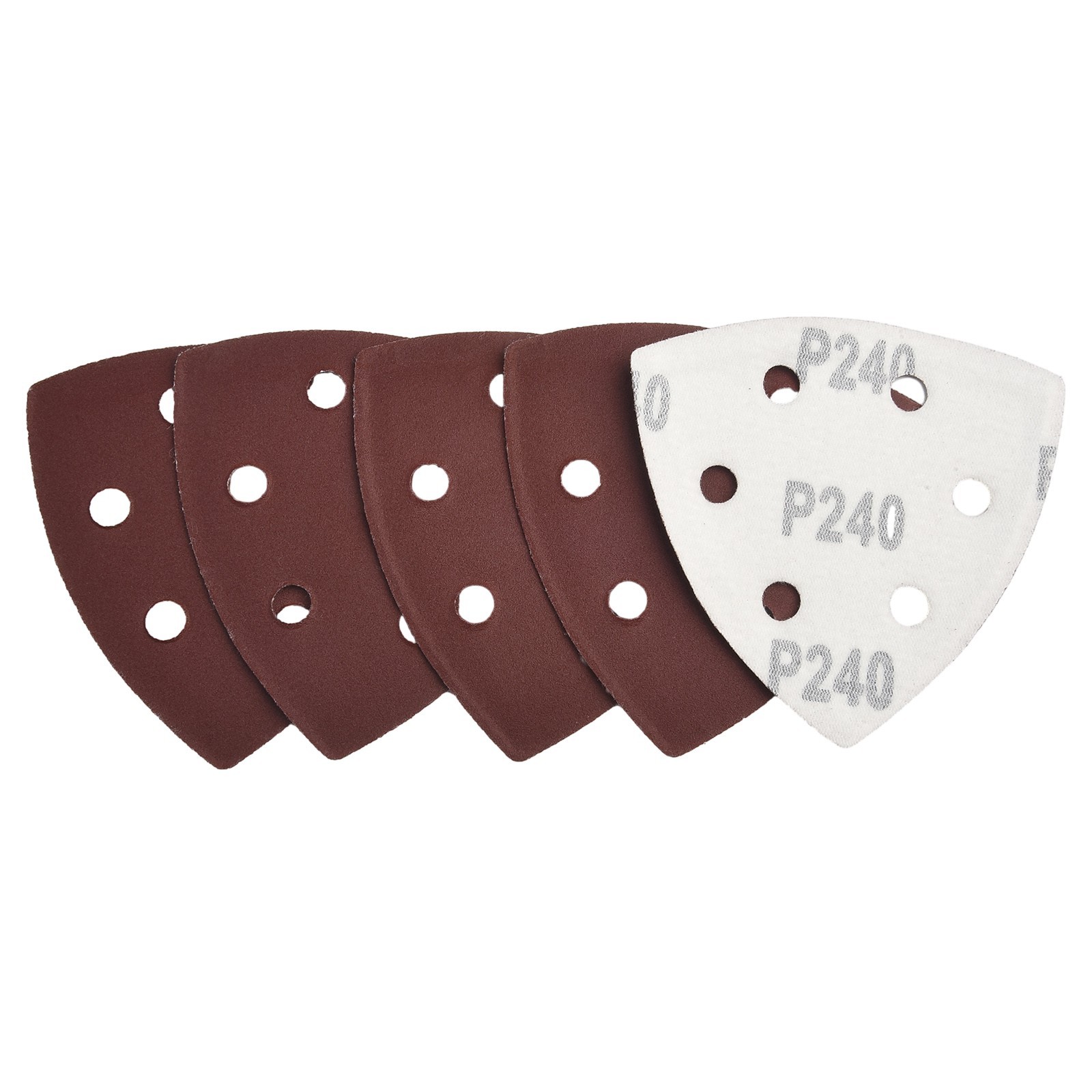 50x 90cm Sanding Sheets Paper Pads Set Triangle Sandpaper Aluminum Oxide 60-240#