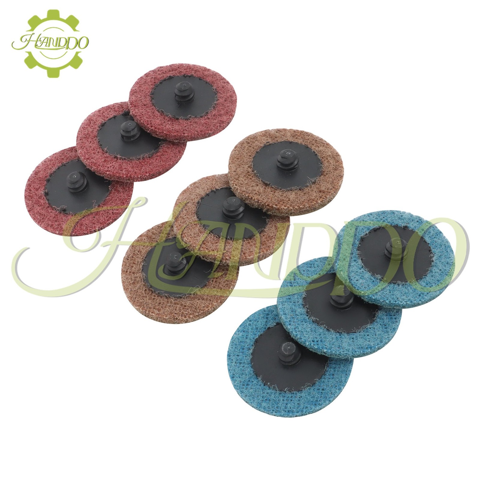 150PC 2″ Torque Sand Discs Set Fine Medium And Coarse Sanding Discs Quick Change
