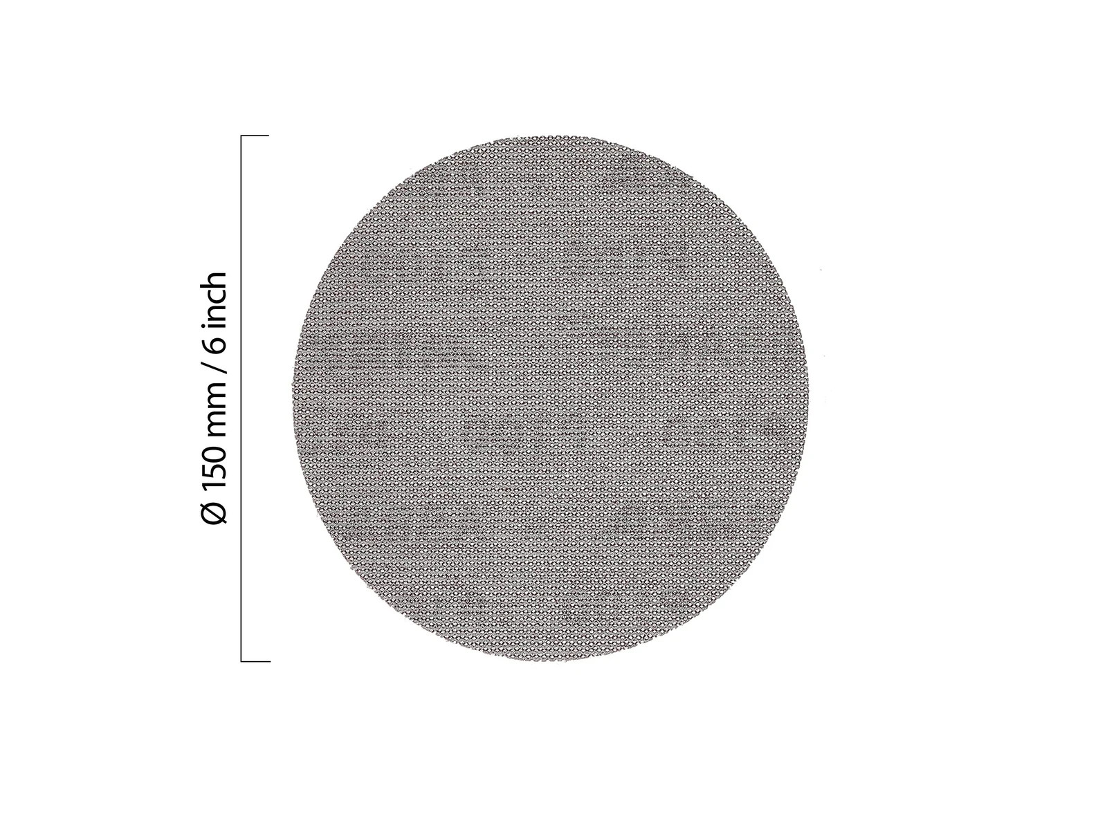 Mirka 9A-241-320 6-Inch 320 Grit Mesh Abrasive Dust Free Sanding Discs, Box o…