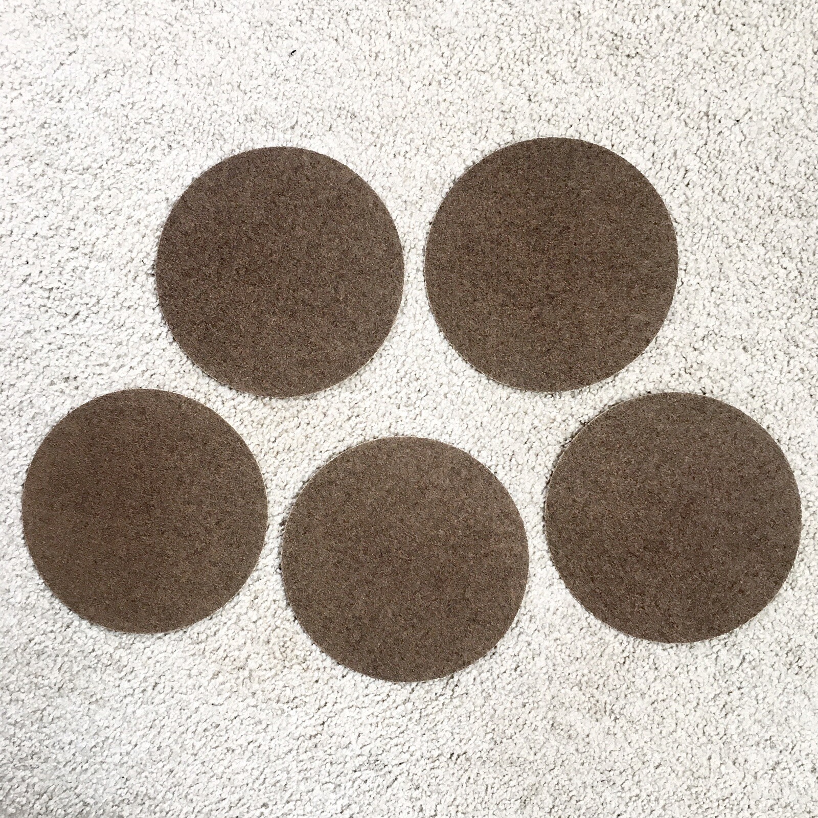 Vintage SEARS CRAFTSMAN Aluminum Oxide Abrasive Discs 8” NOS – 5 Coarse Discs