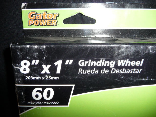 Ali Industries Gator Power 6011 Medium Grinding Wheel 6-Inch 3/4-Inch 1-Inch USA