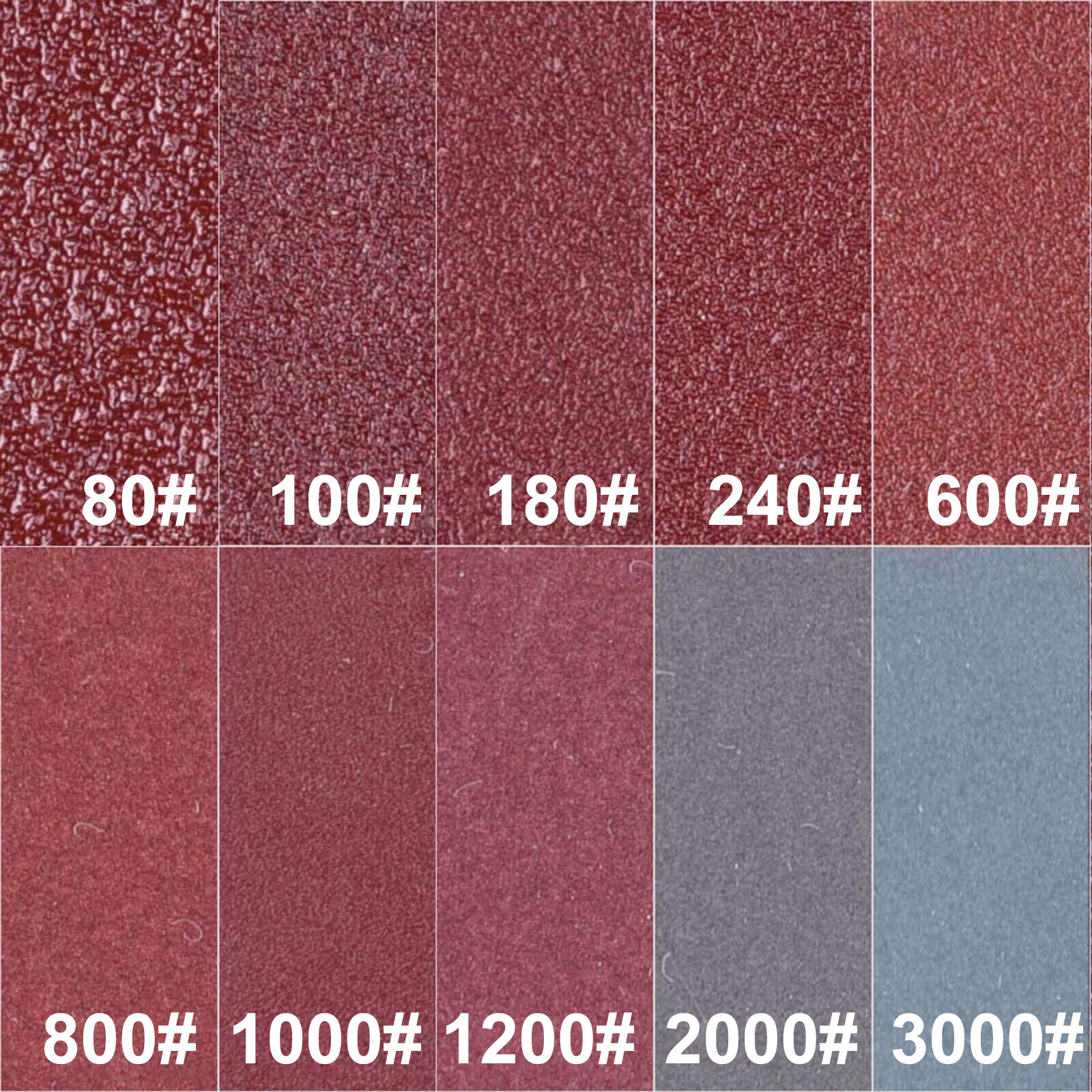 303pcs 2 Inch Sanding Disc Kit, 80-3000 Grit Wet Dry Hook & Loop Sandpaper Pads