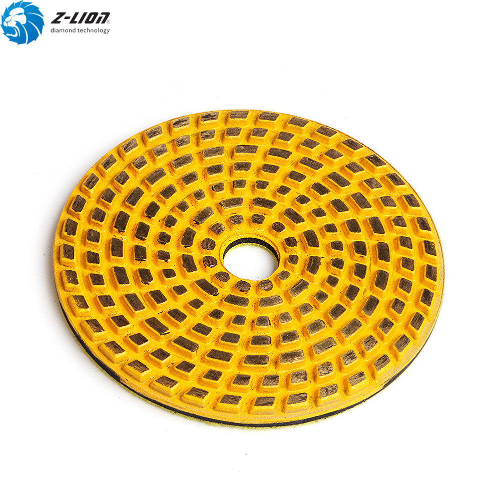 4” Diamond Grinding Pads Metal Bonded Floor Polishing Pads Grinding Disc Stone