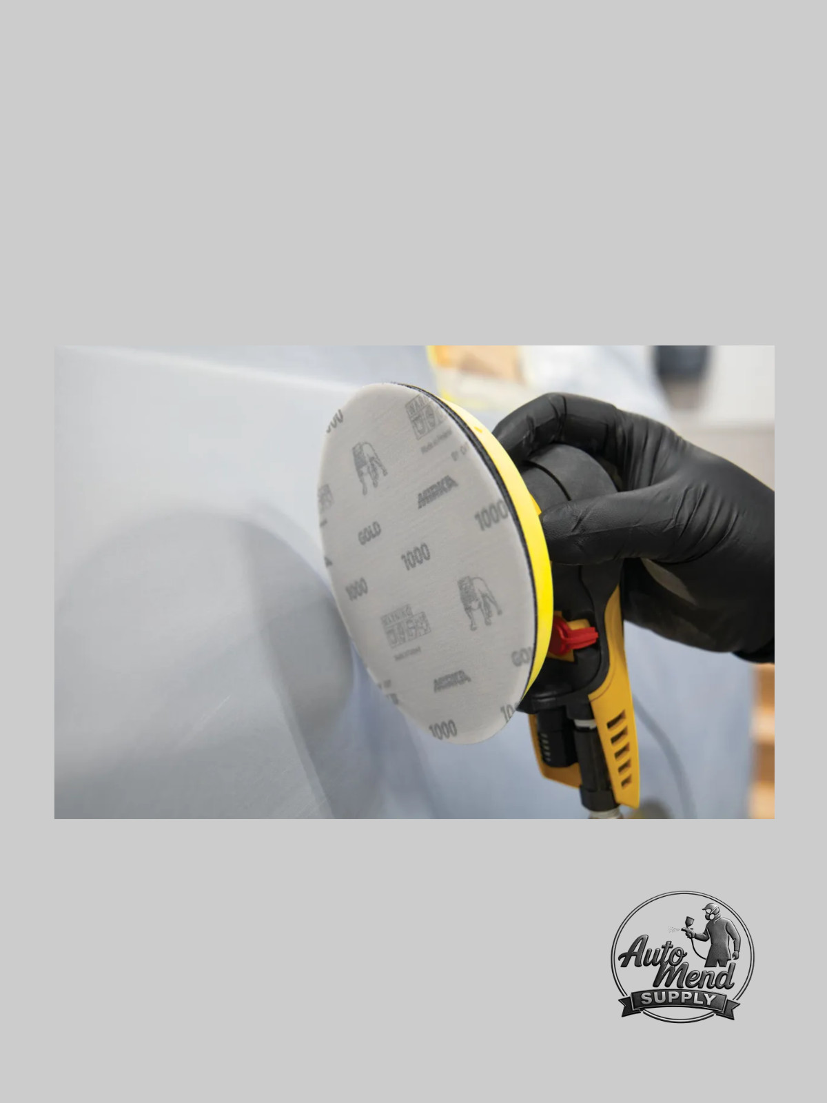 Mirka Gold 23-6NHF-800 6″ Grip P800 Film Sanding Discs 50/Box