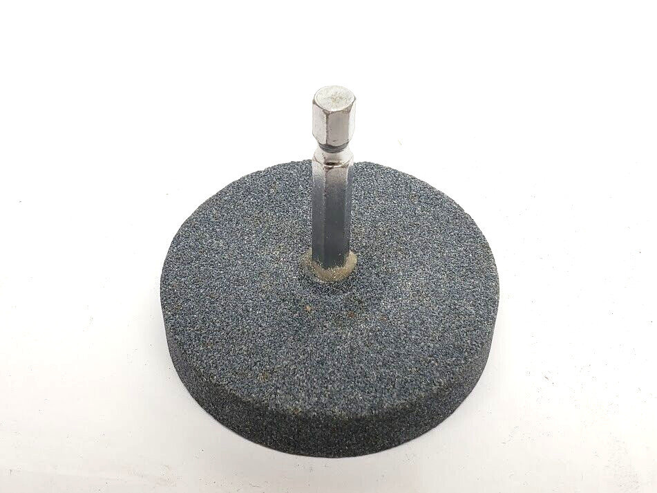 5 pc Grinding Stone Wheel 2-1/2″ Dia x 1/2″ (1/4″ Hex Shank Drill Bit Attachment