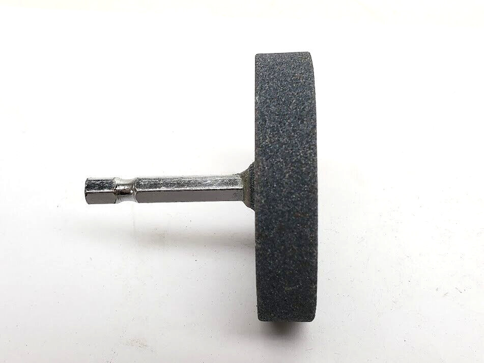 5 pc Grinding Stone Wheel 2-1/2″ Dia x 1/2″ (1/4″ Hex Shank Drill Bit Attachment
