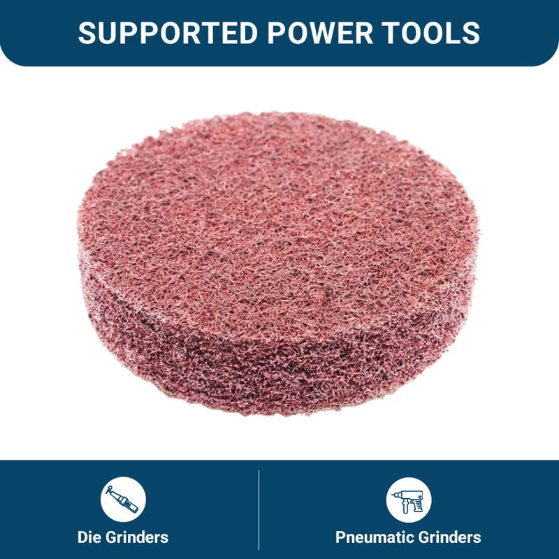 2 Inch Sanding Discs Quick Change Aluminum Oxide Surface Preparation Wheels Pol