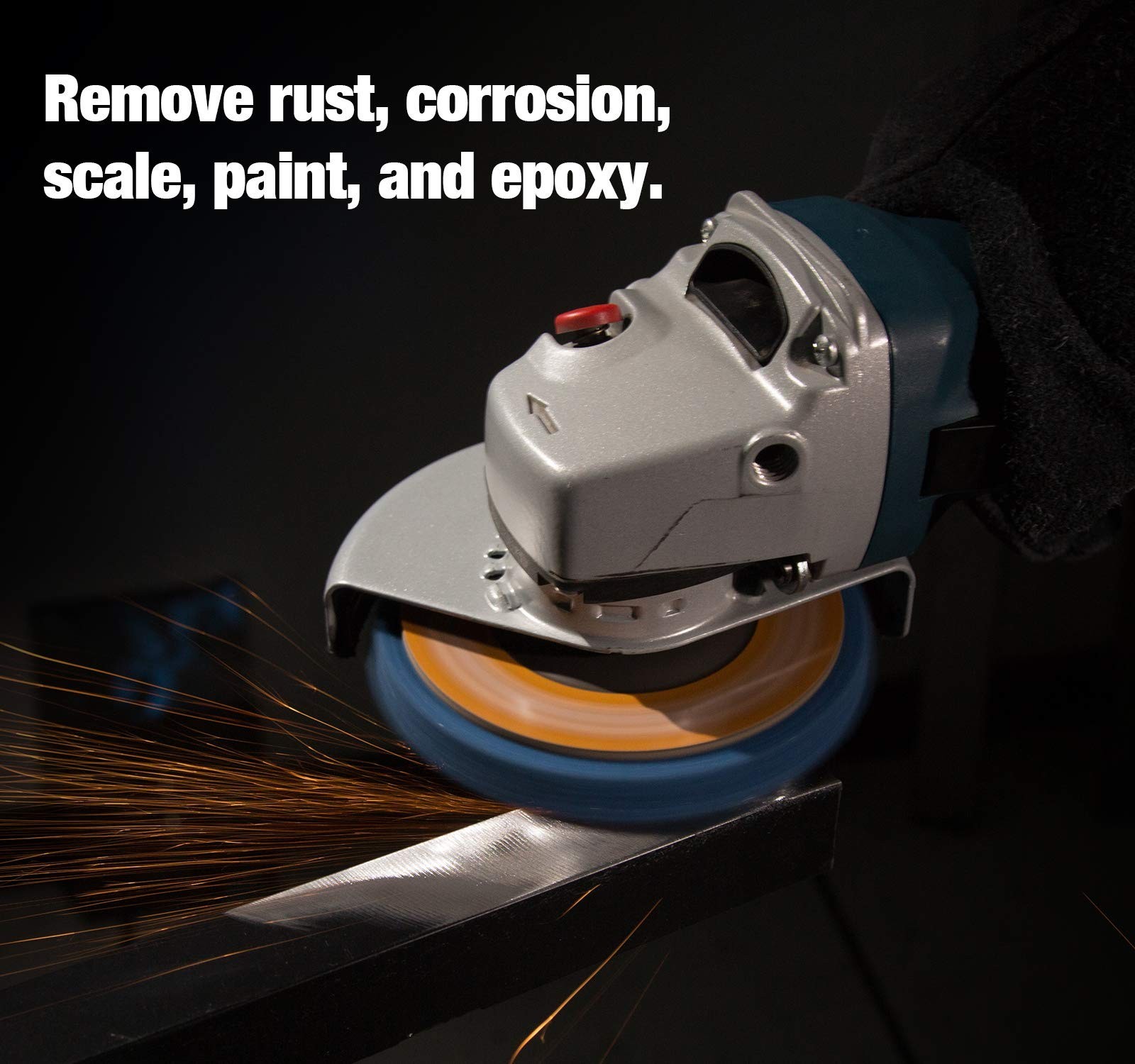 4.5″ Rust Removal Stripping Discs – 5PCS Paint Oxidation Abrasive Wheels