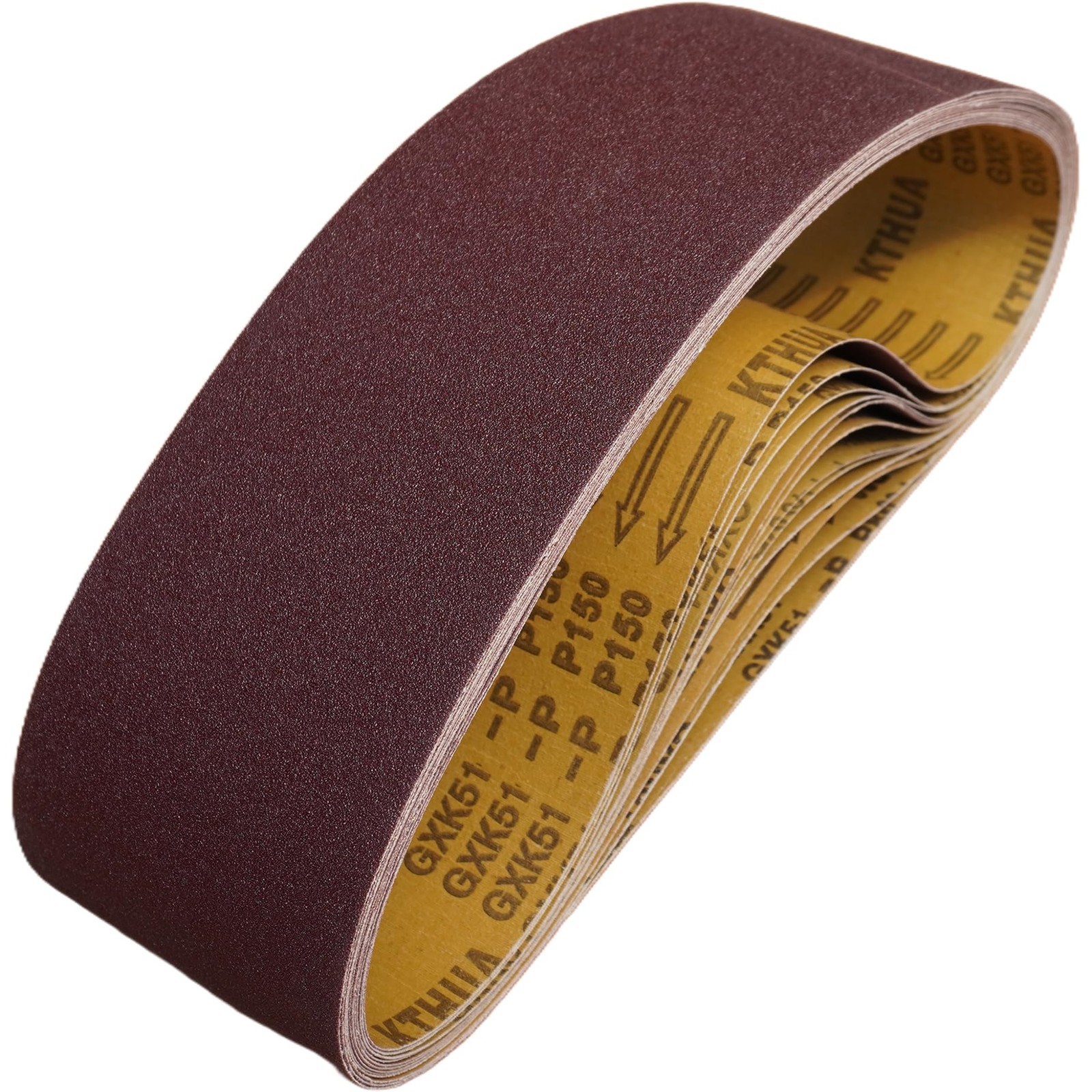 12 PCS 4×36 Inch Sanding Belts 80400 Grit AntiClog Metal Woodworking Sander