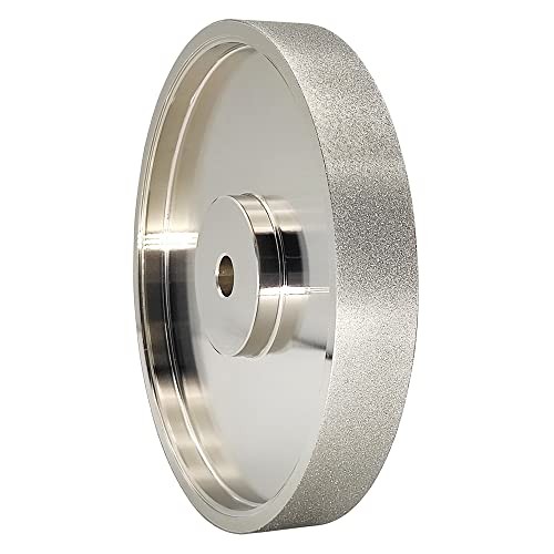 CBN Grinding Wheel 6″ Dia x 1″ Wide – 1/2″ Arbor – Sharpen High 320 Grit