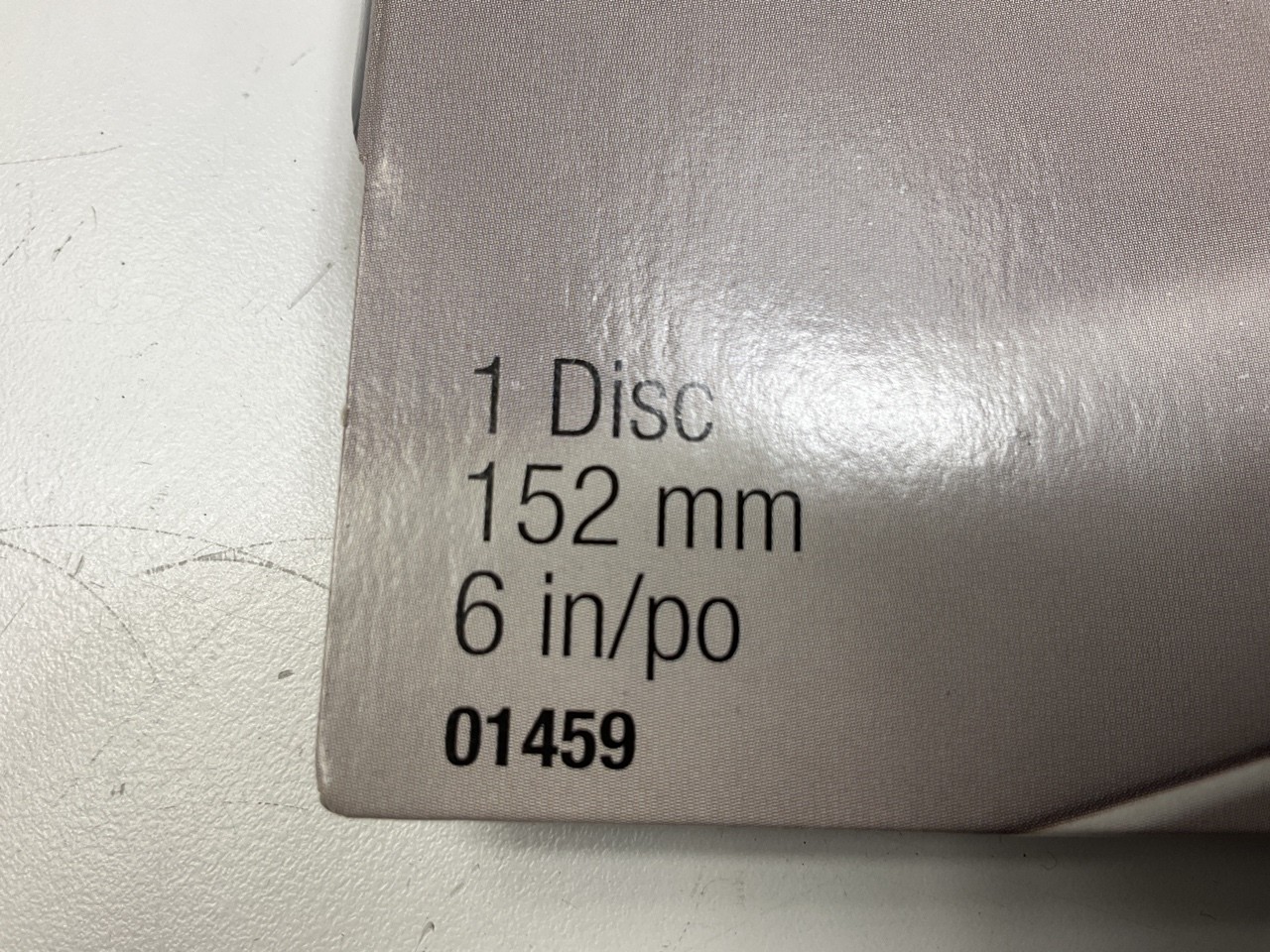 3M 01459 Trizact Performance Sanding Abrasive Disc, 6 In, 3000 Grit (ONE DISC)