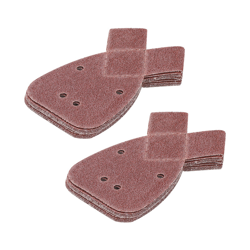 10pcs 40-2000 Grit Mouse Detail Sanding Sheets Hook & Loop for Black and Decker