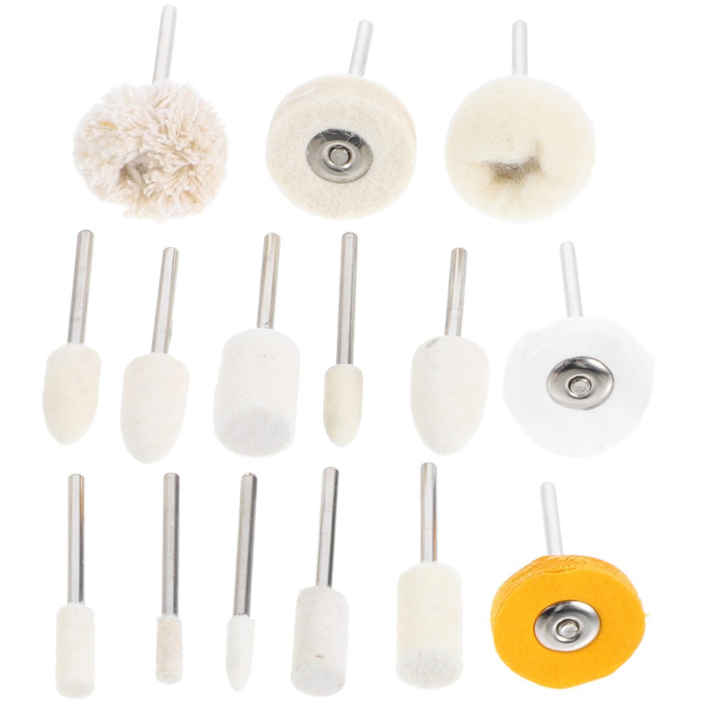 50 Pcs Polishing Buffing Wheel Set Mini Brush for Jewelry Watch Repair