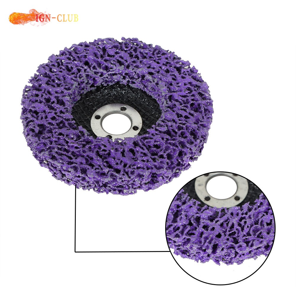 Strip Discs Stripping Wheel For Angle Grinders Purple 10 Pack 4″ x 5/8″ Wheel