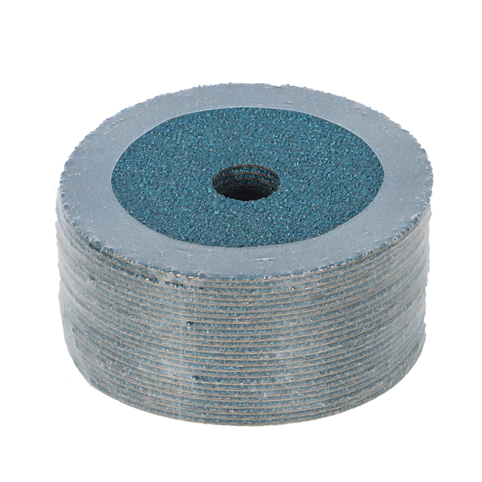 25 PCS 36 Grits Zirconia Resin Fiber Grinding Sanding Discs 5×7/8 Inch