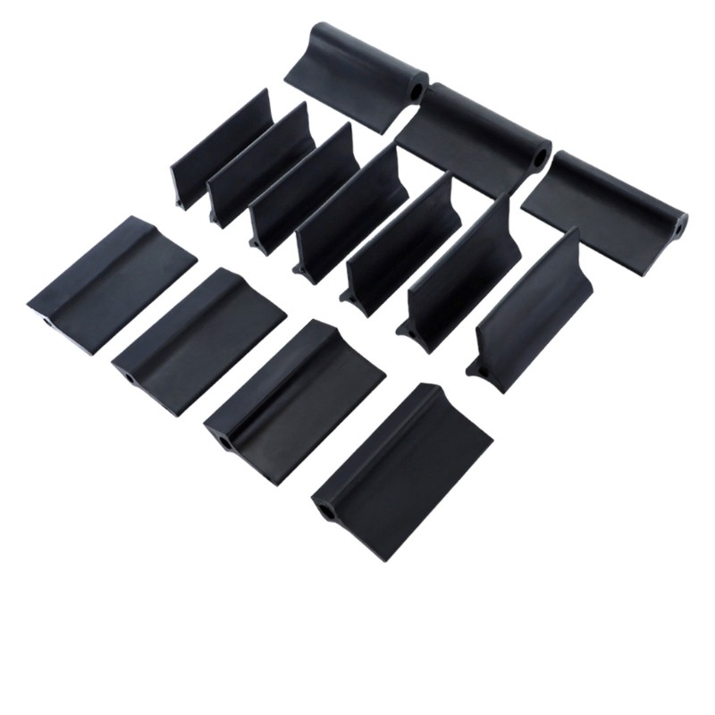 14 Piece Rubber Profile Abrading Bundle Ideal For Furniture Boats And Home