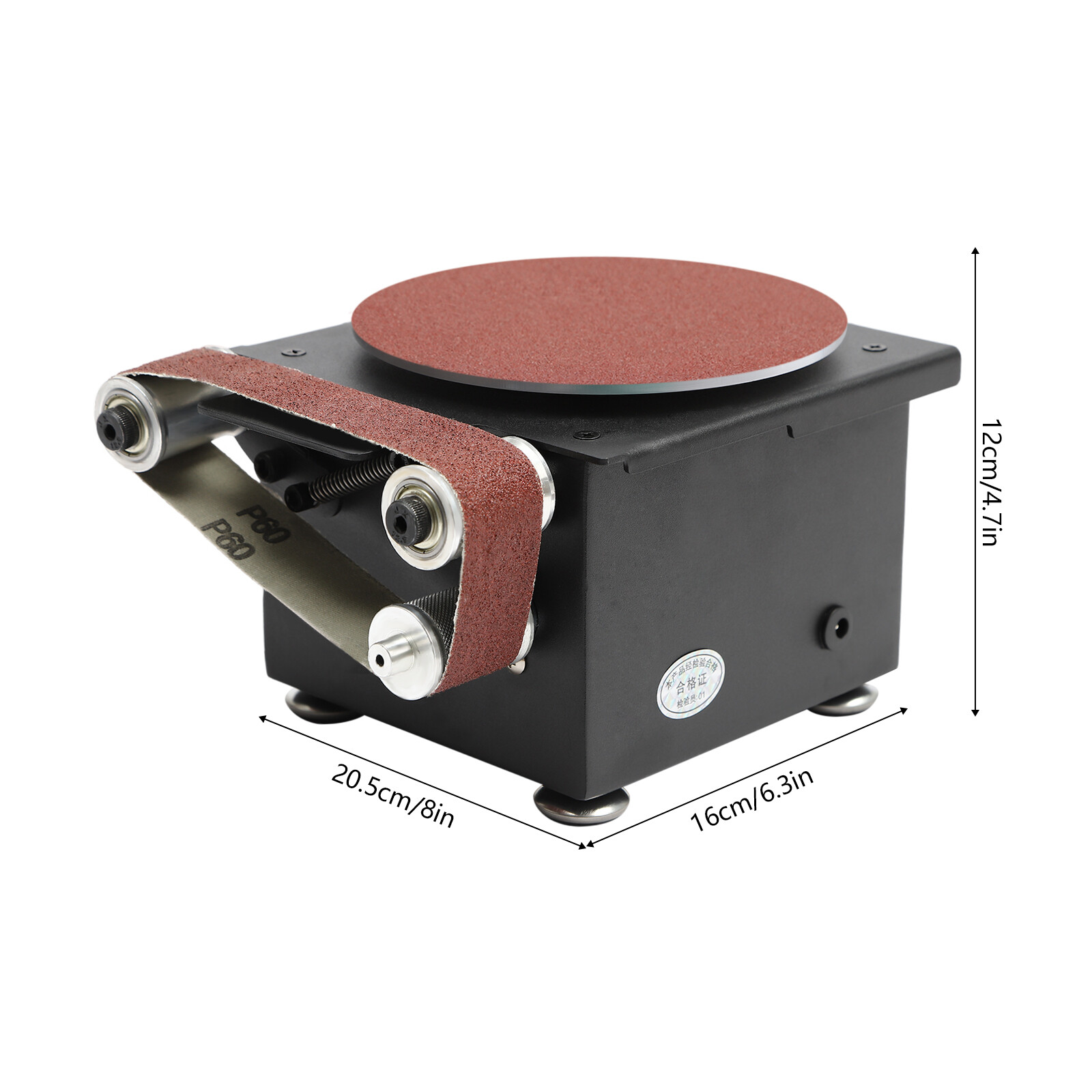 6 Inch Mini Electric Disc Sander Machine Edge Sharpener Bench Polisher Tool Kit