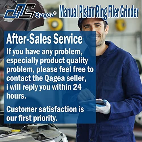 Manual Piston Ring Filer Includes 120 Grit Carbide Grinding Wheel 66785