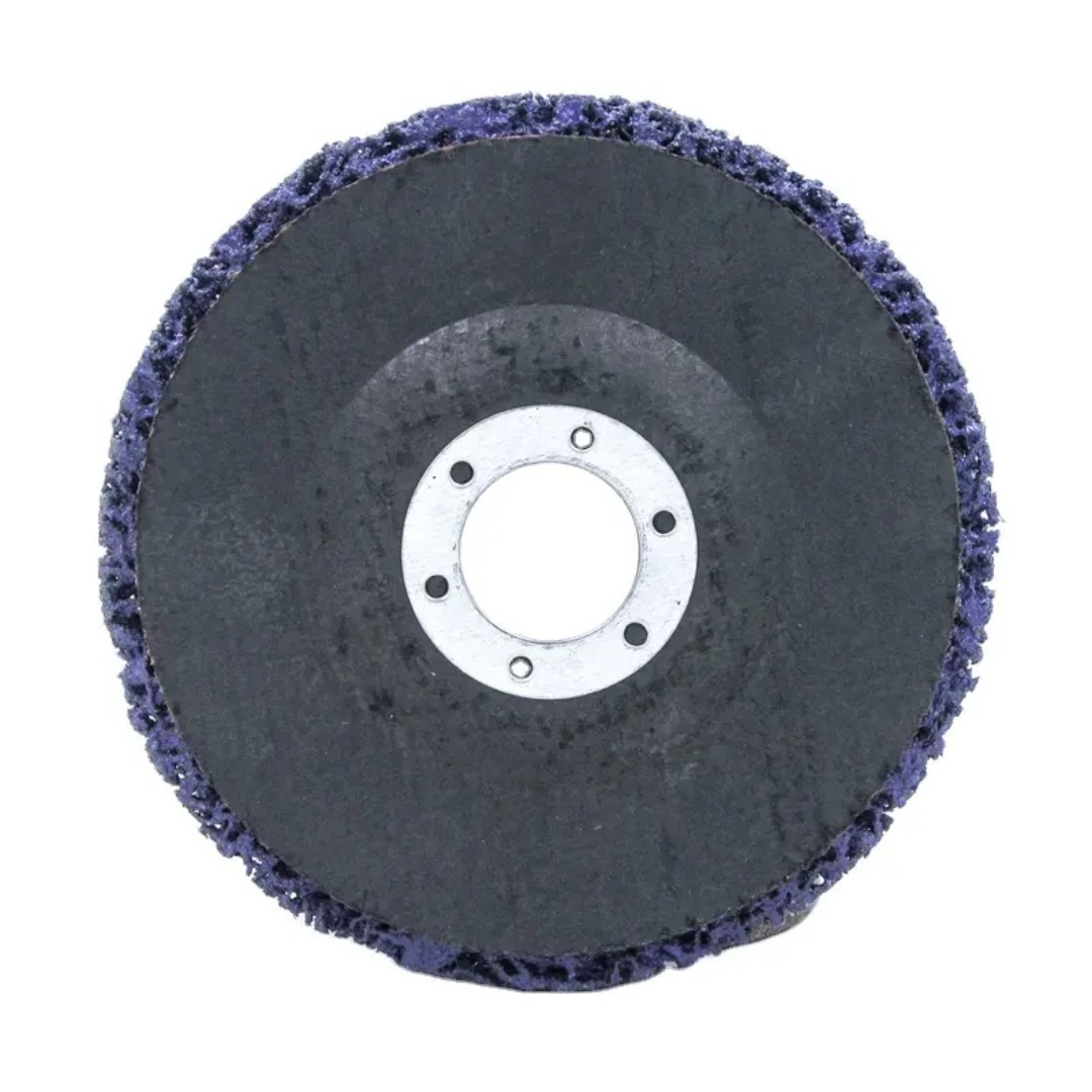 10PC 4-1/2″ x 7/8″ Polycarbide Abrasive Strip Disc Wheel Paint Rust Removal