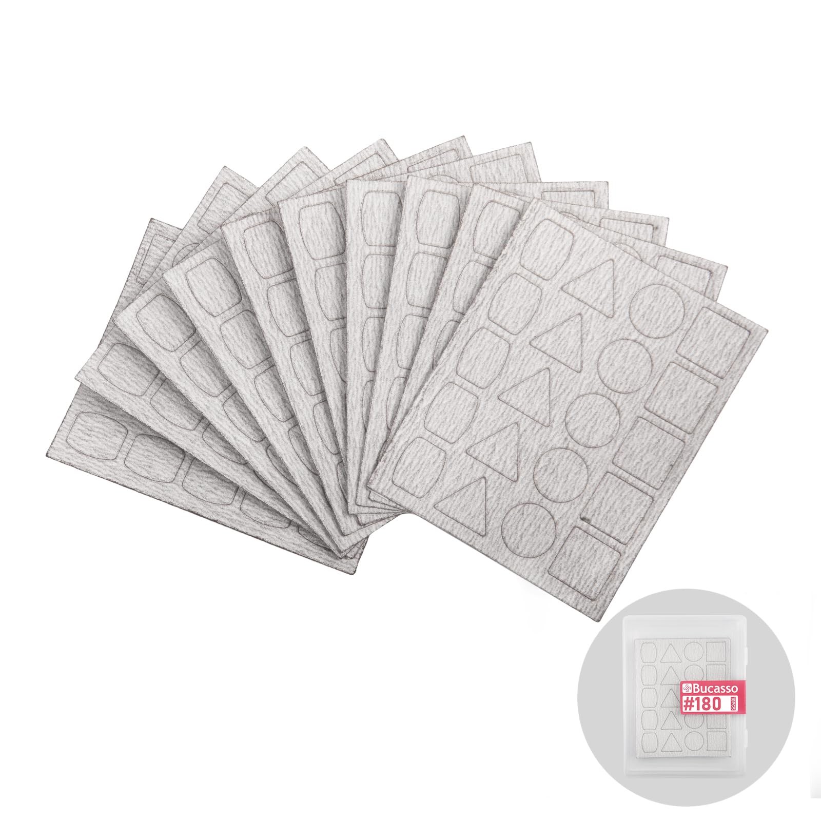 Sandpaper for Pen Sander PLH-1000 PLH-2000 180 Grits 10 PCS Each 20 Pads