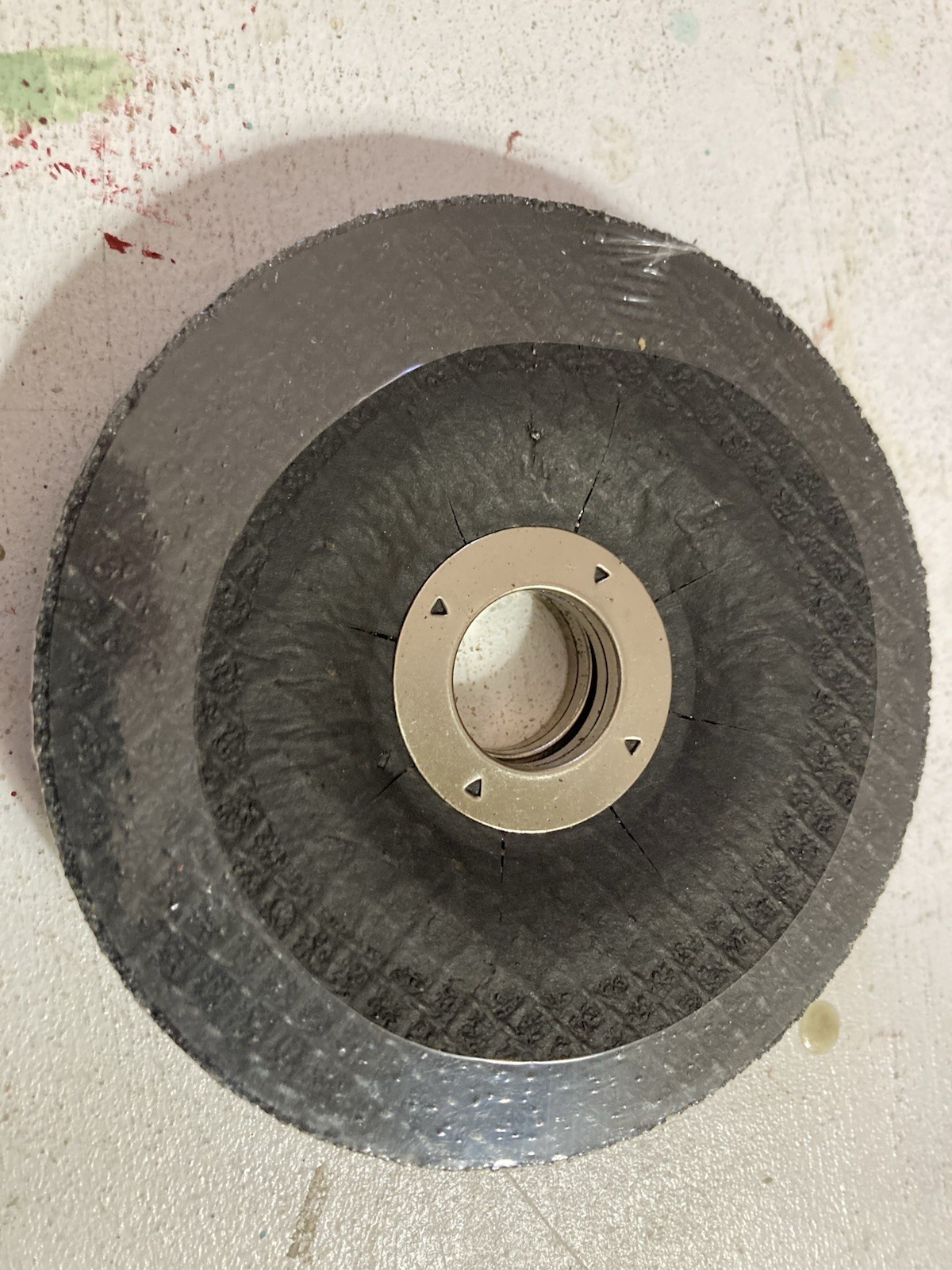 Pk 2 Sears Craftsman 314842-24 Metal Grinding Wheels 24 grit 4 1/2 x1/4x 7/8 in.