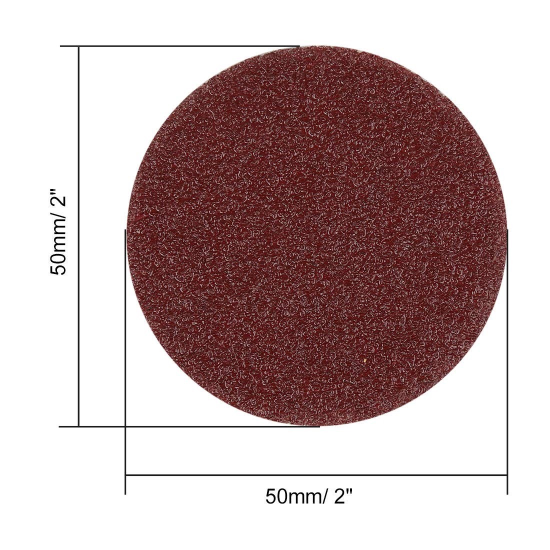 200pcs 2 Inch Hook and Loop Sanding Discs Sandpaper 60 80 120 180 240 320 400…