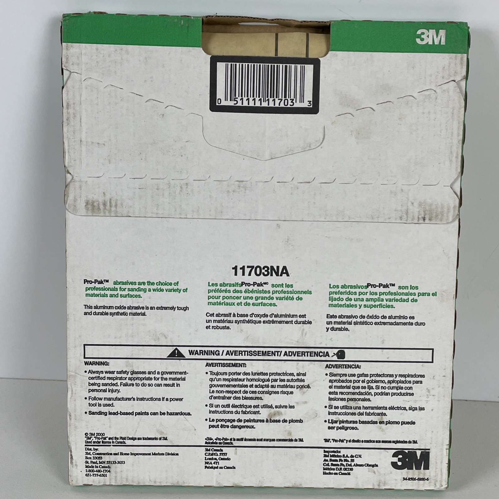 3M Pro-Pak 9 In. x 11 In 120A 25 Sheets Paint & Rust Removal Sandpaper