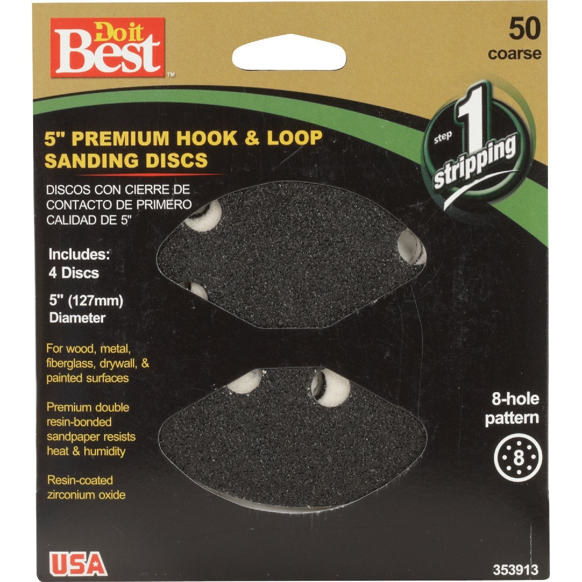SIM Supply, Inc. 5″ 50g Sanding Disc 7723004 SIM Supply, Inc. 7723004