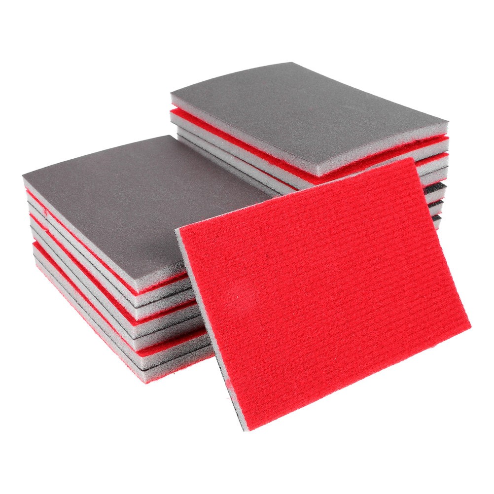 Multi Color Sanding Sponge Set 18Pcs Durable Blocks for Car Wood Metal Polishing