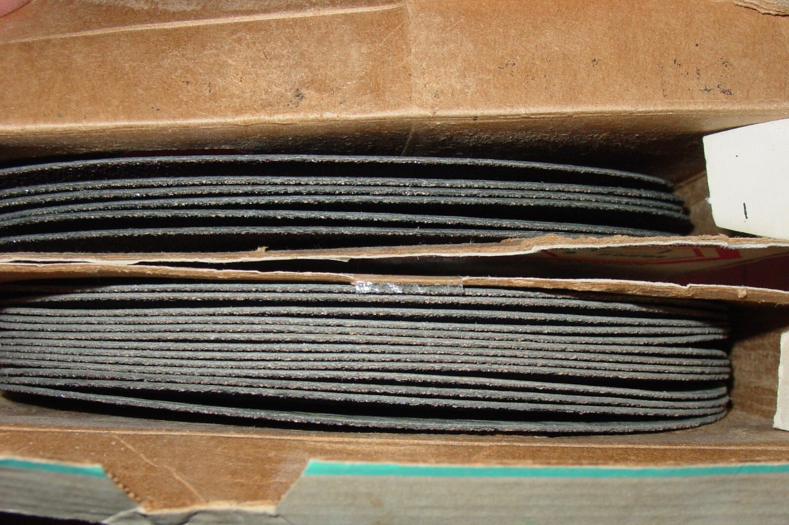 Fiber Resin Sanding 145 Discs Aluminum Oxide Large Mix Lot Sears Norton USA NOS