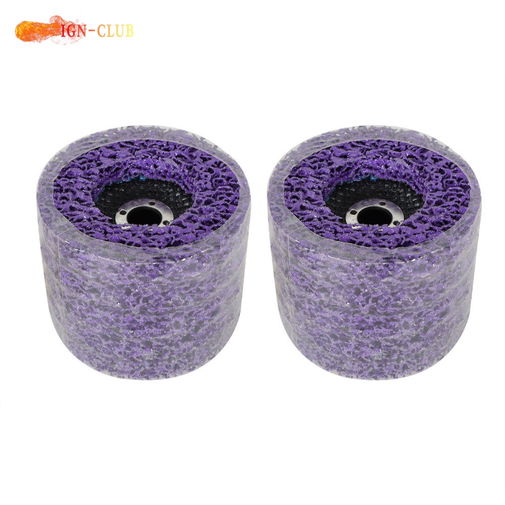 Strip Discs Stripping Wheel For Angle Grinders Purple 10 Pack 4″ x 5/8″ Wheel